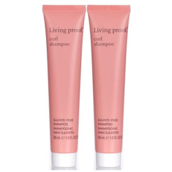 Living Proof Curl Shampoo Sulfate Free Travel Set - 1 Oz 30 Ml - Set Of 2