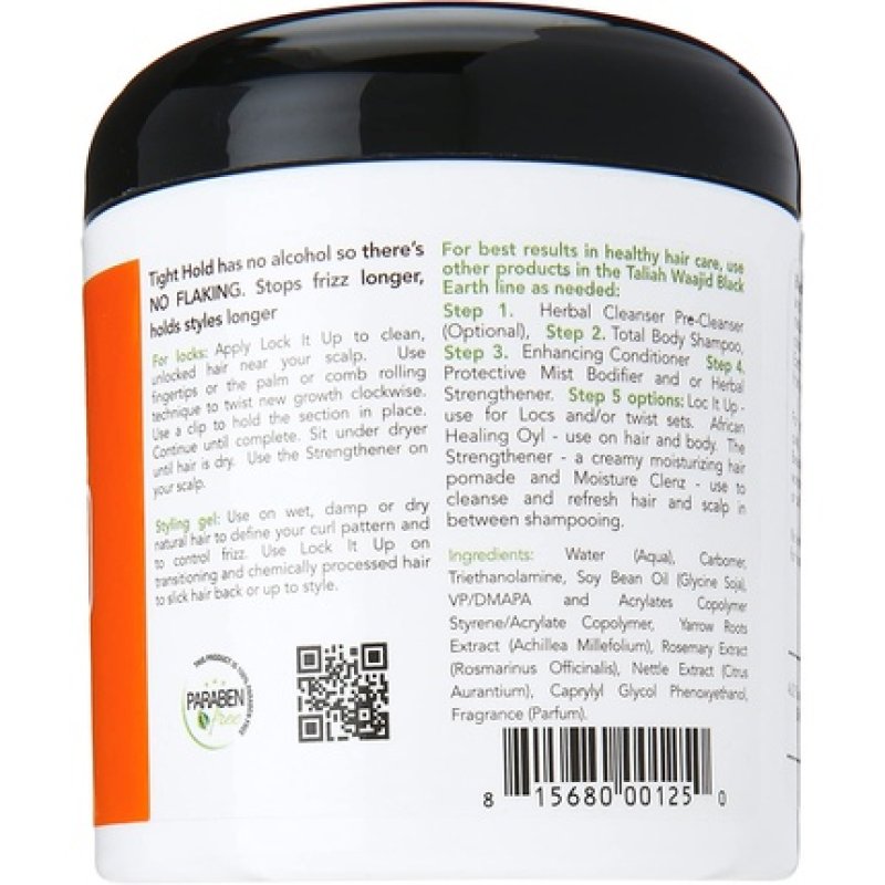 Taliah Waajid Black Earth Enhancing Lock It Up 170g Tight Hold