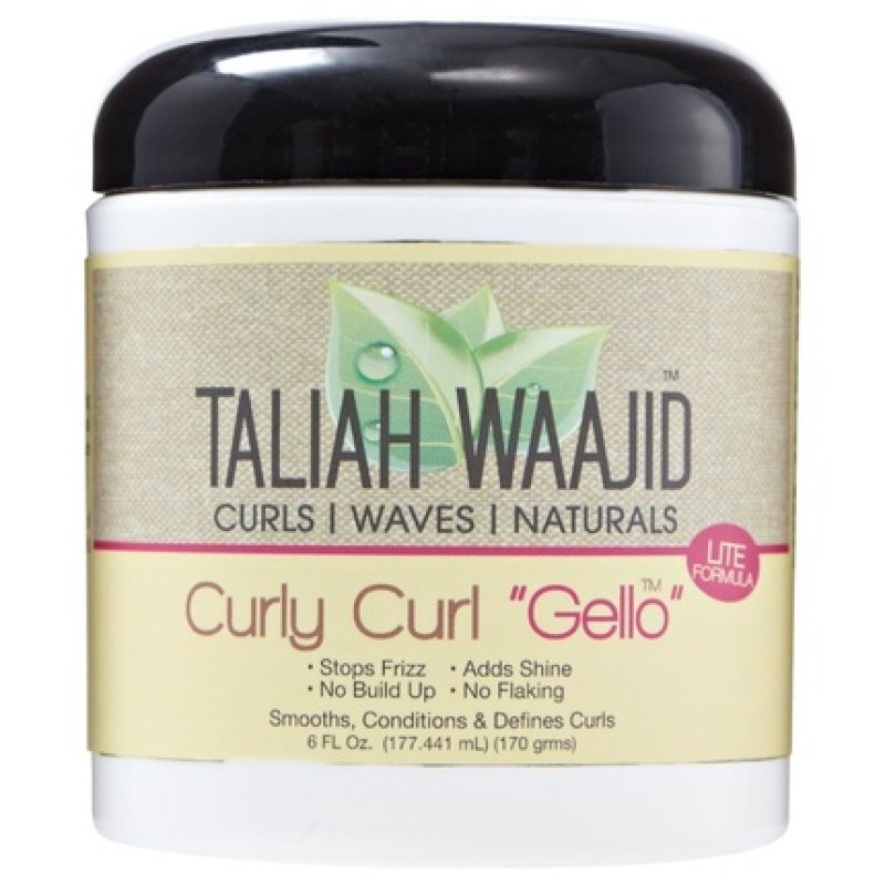 Taliah Waajid Curly Curl Gelo Conditioning and Hydrating Gel 6 Oz