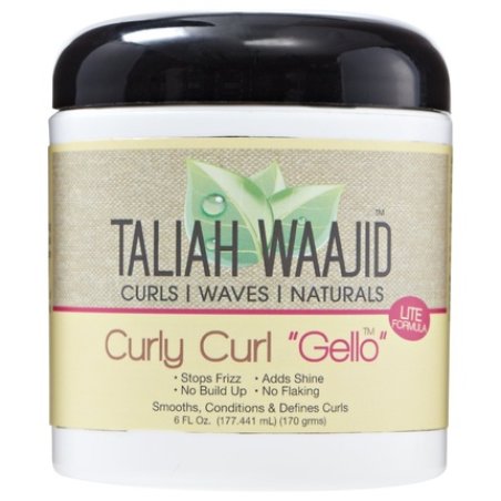 Taliah Waajid Curly Curl Gelo Conditioning and Hydrating Gel 6 Oz