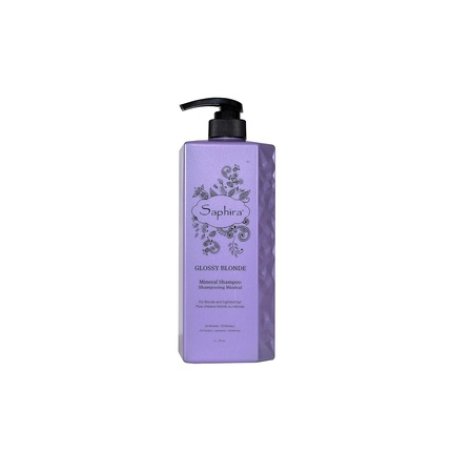 Saphira Glossy Blonde Shampoo for Natural, Bleached, and Color-Treated Blonde