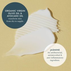 Voesh Jasmine Soothe Velvet Luxe Vegan Body & Hand Cream 241g