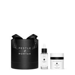 Pestle & Mortar Hydrating Duo Gift Sets Hyaluronic Acid Face Serum with Vitamin B5 and Lightweight Anti-Ageing Face