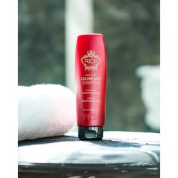 RICH Pure Luxury Colour Safe Shampoo for Color Treated Hair Protect with Argan Oil, Biotin, and Hyluronic Acid 8.45oz