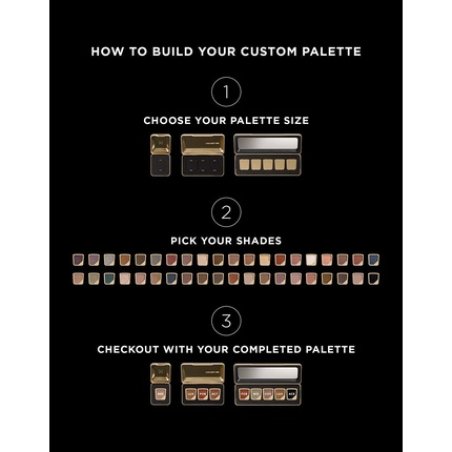 Hourglass Curator Three Pan Refillable Shadow Palette