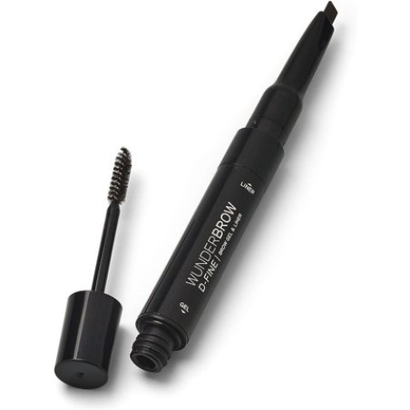 WUNDERBROW Eyebrow Makeup Black/Brown D-Fine Brow Pencil & Eyebrow Gel for Fuller Brows