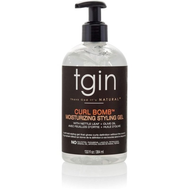 Tgin Curl Bomb Moisturizing Styling Gel for Curly Hair Types 384ml
