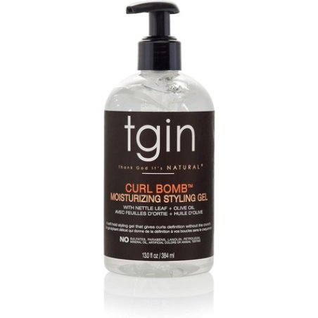 Tgin Curl Bomb Moisturizing Styling Gel for Curly Hair Types 384ml