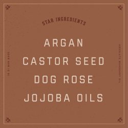 18.21 Man Made Hair Skin and Beard Oil for Men - Premium Tattoo and Mustache Care Products Absolute Mahogany