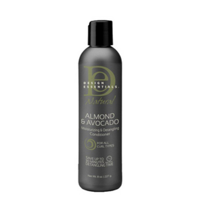 Design Essentials Almond & Avocado Moisturizing & Detangling Conditioner, 227ml