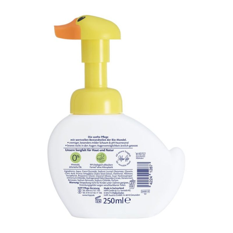 HiPP DA90119 Bain à bulles pour bébé Bain et lavage à bulles pour bébé