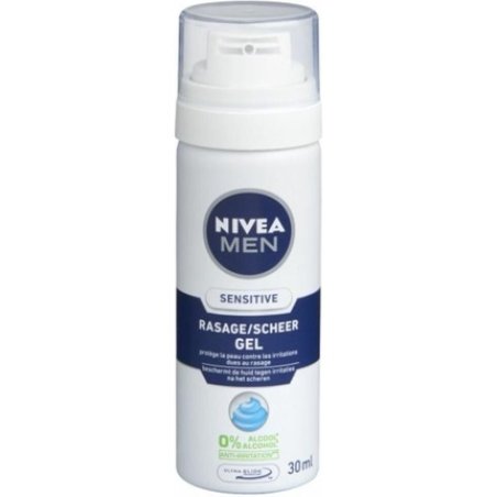 Nivea Men Shaving Gel Sensitive Mini 30ml