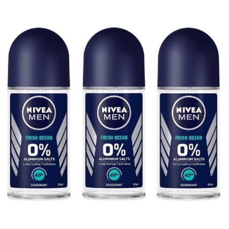 Nivea Fresh Ocean Men's Roll On Deodorant 1.7oz 50ml