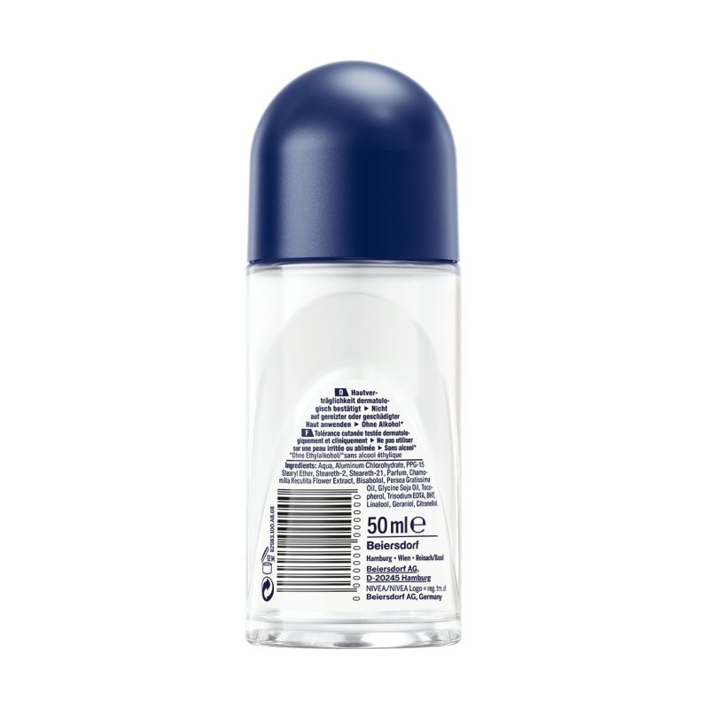 Nivea men Sensitive Protect Deo Roll-On Antiperspirant for Sensitive Skin 50ml