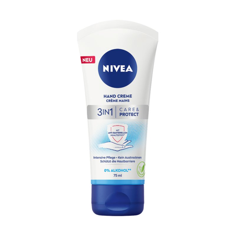 Nivea 3in1 Care Protect 75ml Tub