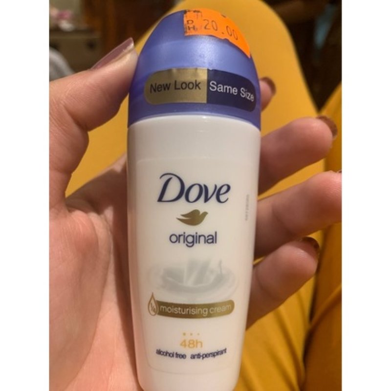 Dove Original Roll-On Deodorant 50 Milliliters