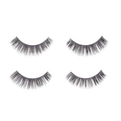 ARDELL Deluxe Pack Real Hair Eyelashes with Duo Eyelash Glue and Easy Applicator for Applying Artificial Lashes - Style