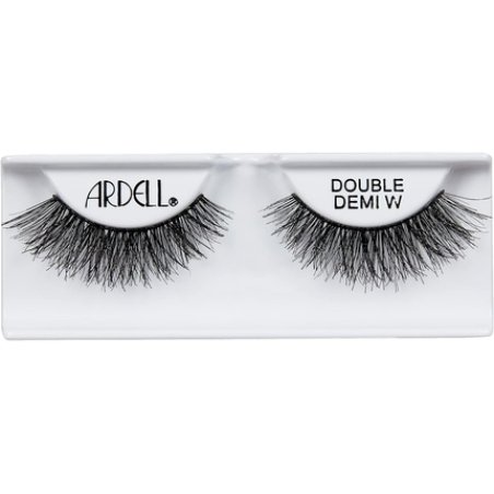 ARDELL Double Up Demi Wispies Real Hair False Eyelashes - Lightweight, Flexible, and Reusable