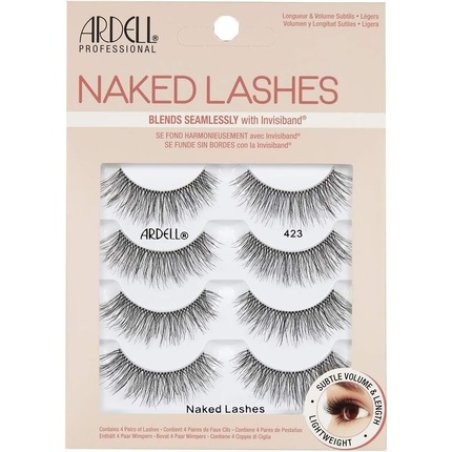 Ardell Naked Lashes Real Hair Eyelashes Style 423 - Pack of 4
