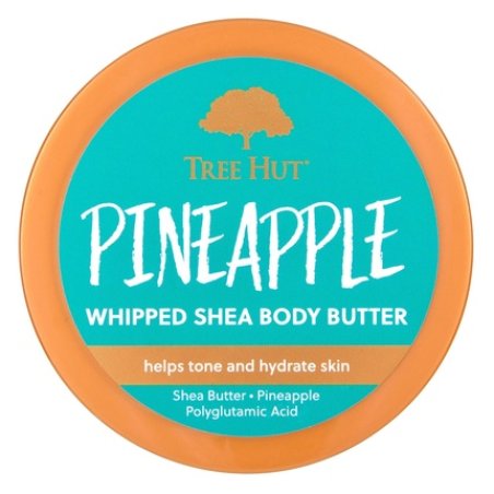 Tree Hut Pineapple Whipped Shea Body Butter for Long-Lasting Hydration