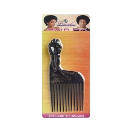 Dreamfix Afro Comb Fist Pick Plastic For Hairstyling