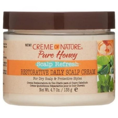 Creme Of Nature Scalp Refresh Daily Cream Restorative Leave-In 4.76 Oz