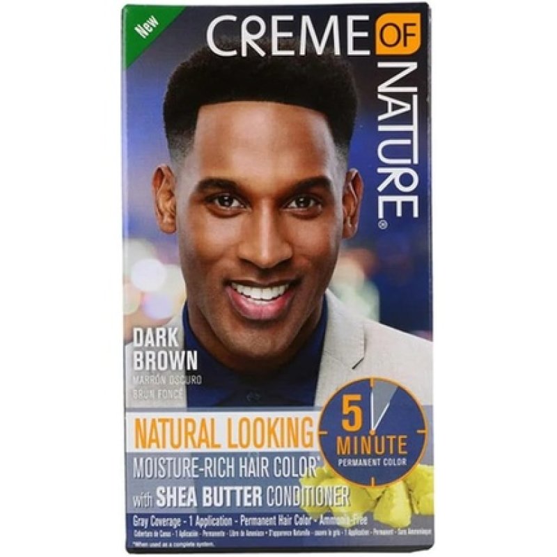 Creme of Nature Color Men's Natural Dark Brown
