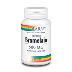 Solaray Bromelaina 60 Caps