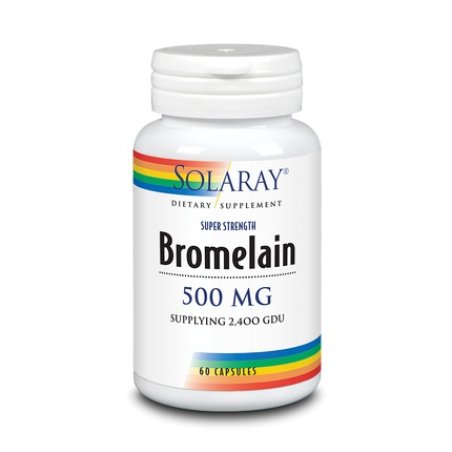 Solaray Bromelaina 60 Caps