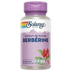 Solaray Berberine Dietary Supplement 60 Plant Capsules