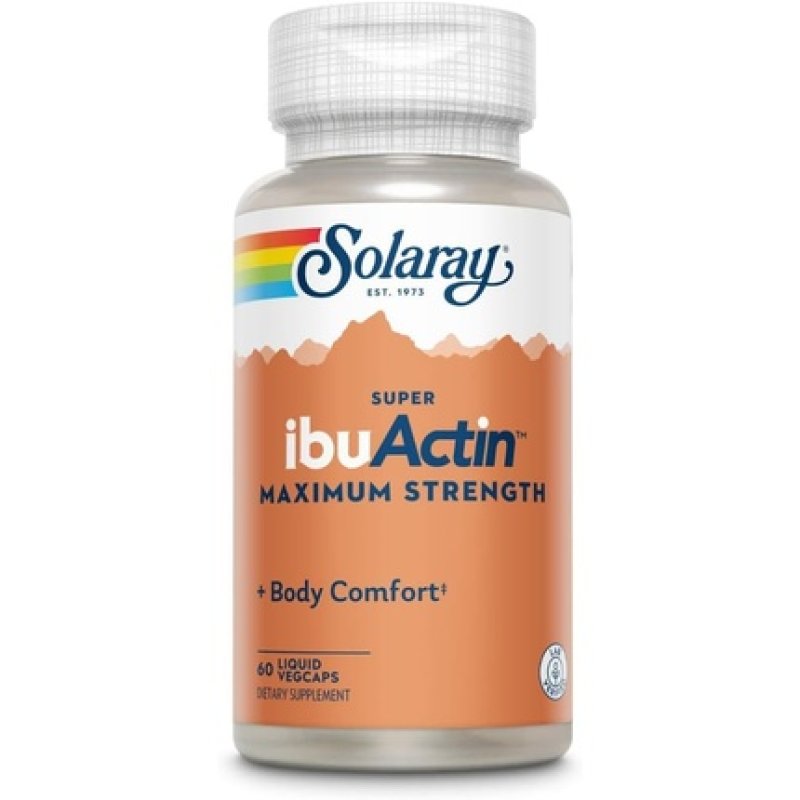 Solaray Super Ibuactin 60 Capsules