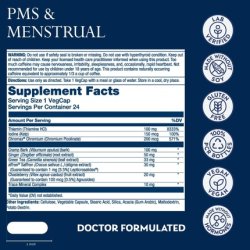 Solaray PMS & Menstrual Her Life Stages PMS Support Supplement for Women