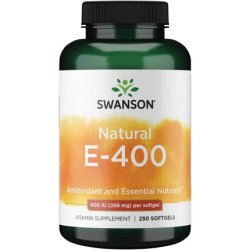 Swanson Natural Vitamin E 400 IU 268mg 250 Softgels