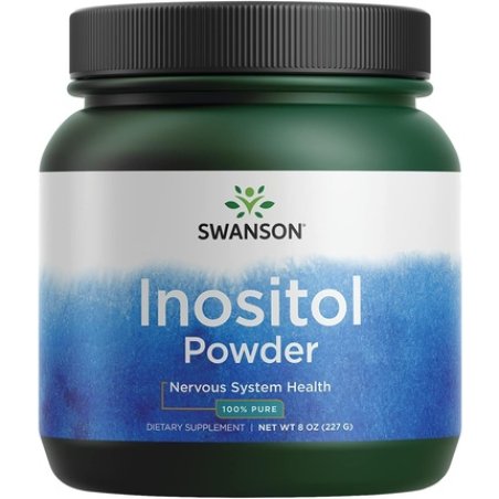 Swanson 100% Pure Inositol Powder Natural Supplement Promoting Focus