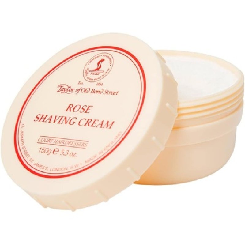 Taylor of Old Bond Street Rose Shaving Cream Bowl 150g