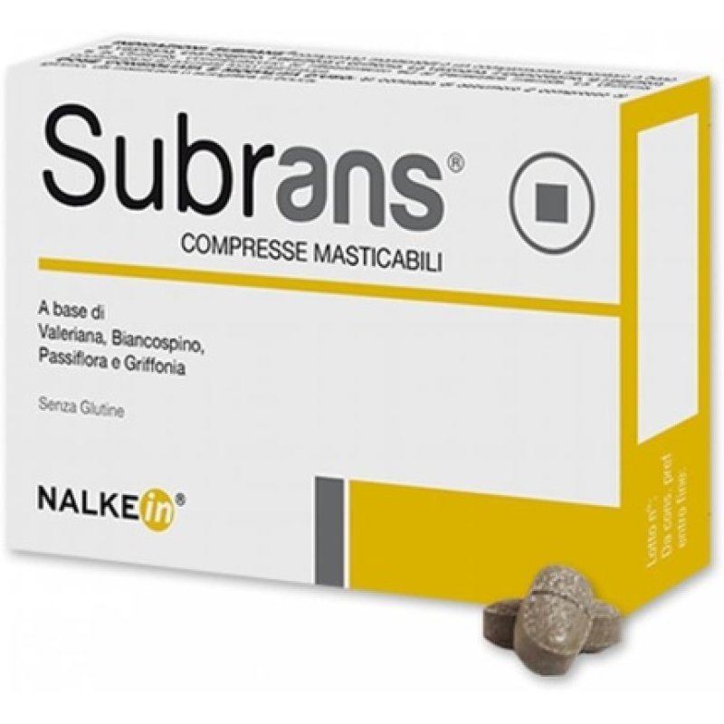 Nalkein Pharma Subrans Dietary Supplement 20 Tablets