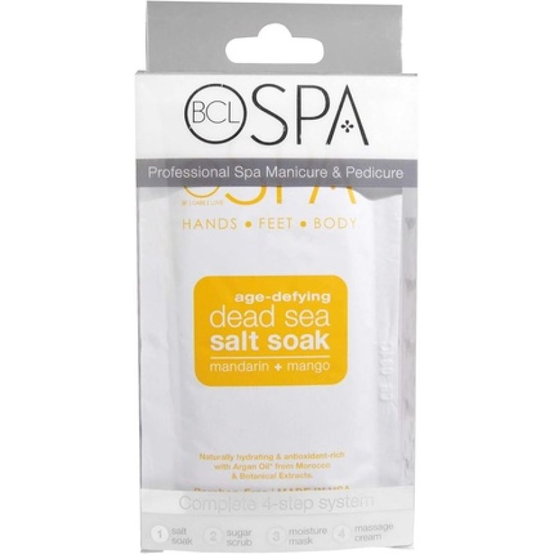 Petal Fresh Professional Spa Manicure & Pedicure Set Mandarin Mango 4 Piece Kit