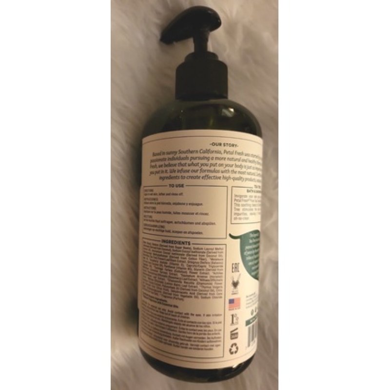 Petal Fresh Pure Energizing Bath & Shower Gel Tea Tree 16 fl oz