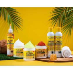 Jamaican Mango & Lime Locking Firm Wax 155g Extra Firm Hold for Hard-to-Lock Resistant Hair with Manuka Honey and