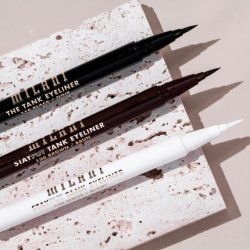Milani The Tank Liquid Eyeliner No-Skip Waterproof Formula Makeup Pen Long Lasting Smudgeproof 130 White