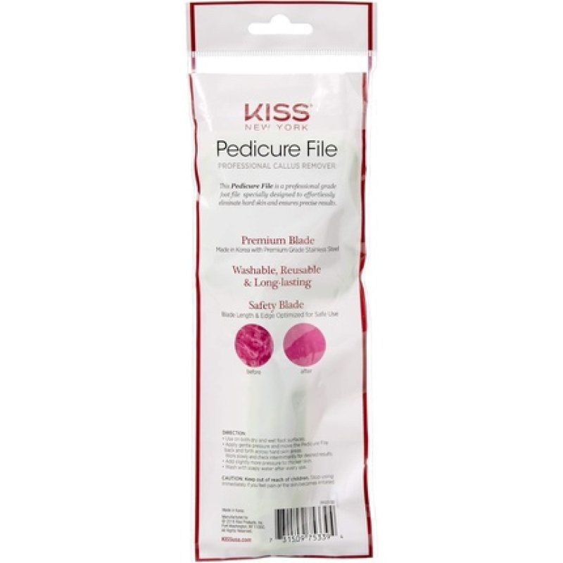 Kiss New York Pedicure File Professional Callus Remover
