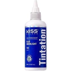 Kiss Tintation Semi-Permanent Hair Color 5 Ounce T223 Blue Moonlight