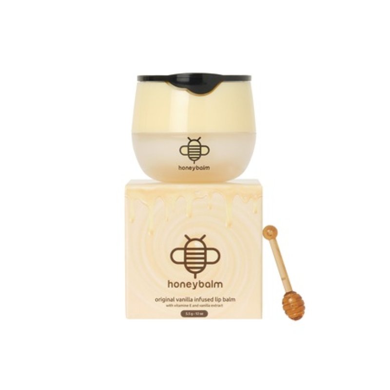 Honeybalm Lip Balm Vanilla - A Soothing Lip Balm With A Delightful Vanilla Flavor