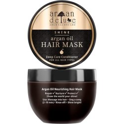 Argan Deluxe Hair Mask Argan Oil Haircare for Frizz Split Ends and Damage 250ml