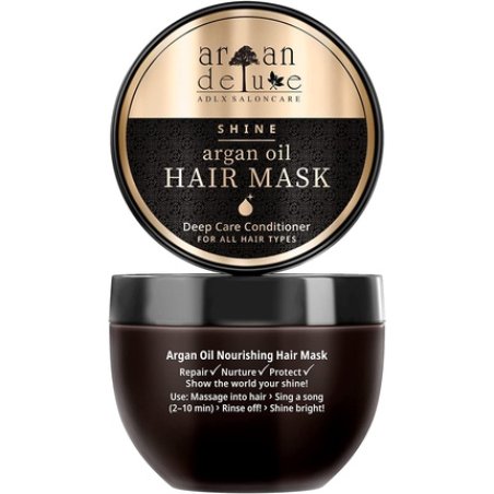 Argan Deluxe Hair Mask Argan Oil Haircare for Frizz Split Ends and Damage 250ml