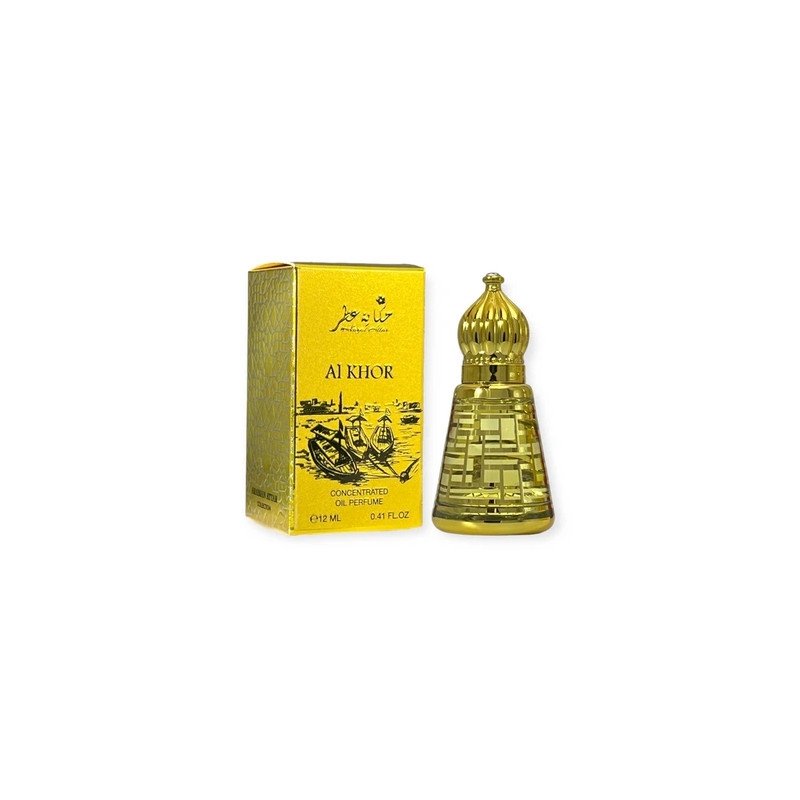 Hekayat Attar Perfume Oil Concentrate Al Khor, Unisex, 12 Ml