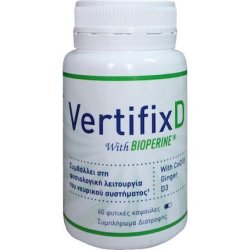 Anaster Vertifixd With Bioperine - 60 Plant Capsules For Nervous System Health