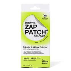 Carbon Theory Supacylic Acne Patches Zap Patch Pin-Point Salicylic Acid Spot Patches - 40 Pieces