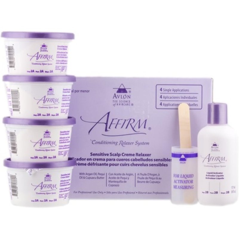 Affirm Conditioning Relaxer System Sensitive Scalp Cream Relaxer