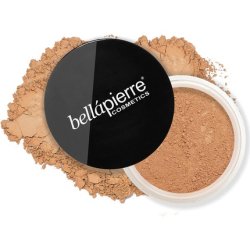 Bellapierre Mineral Foundation Powder Full Coverage SPF 15 Vegan and Cruelty-Free 9 Grams Cafe